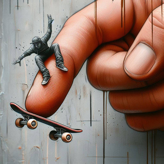 Finger Skate o Fingerboard Deporte en miniatura