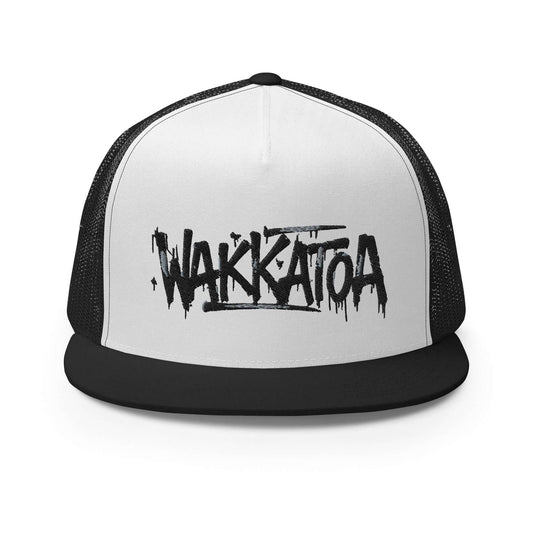 Gorra Negra Plana bordada - Grafiti