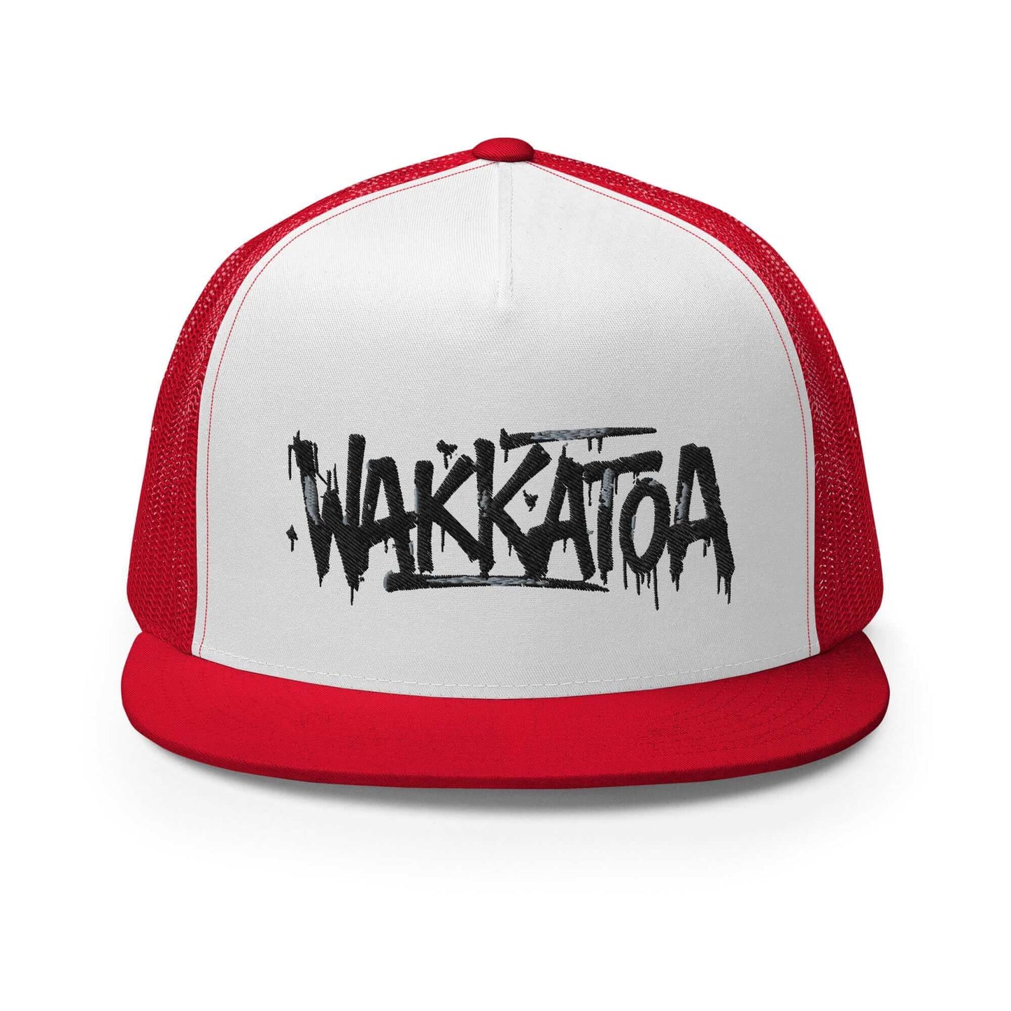 Gorra Roja Plana bordada - Grafiti