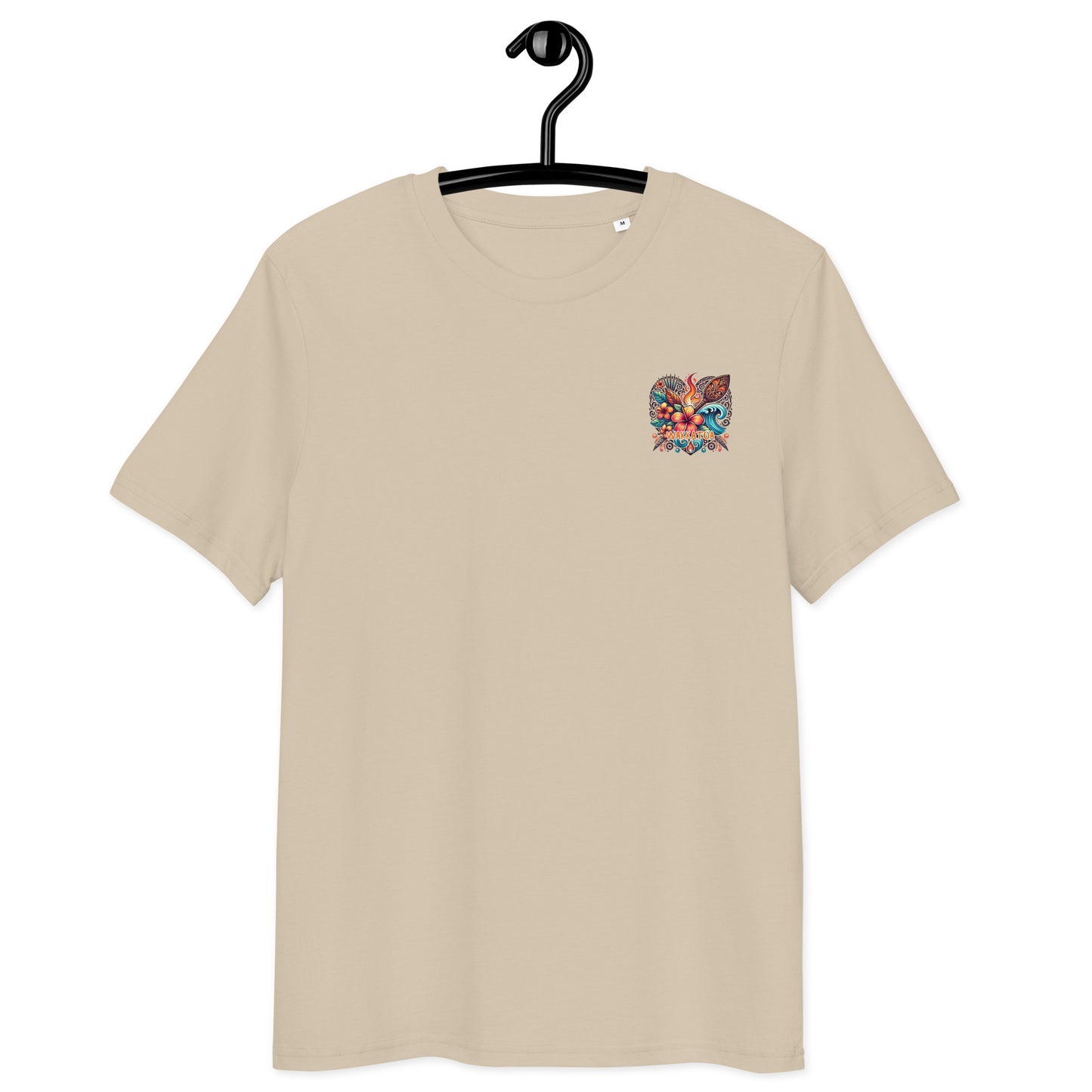 Camiseta Beige Algodón Orgánico - Hawaii