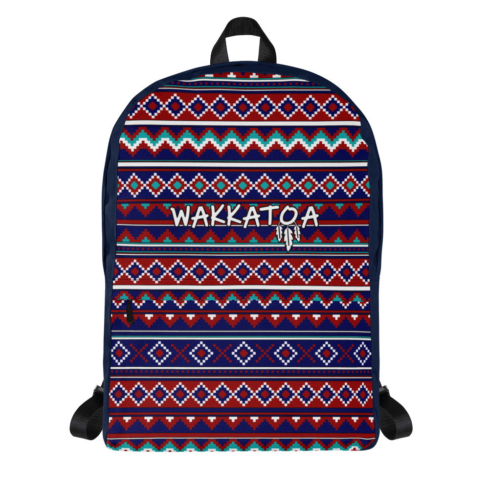 Mochila Azul Étnica Laptop