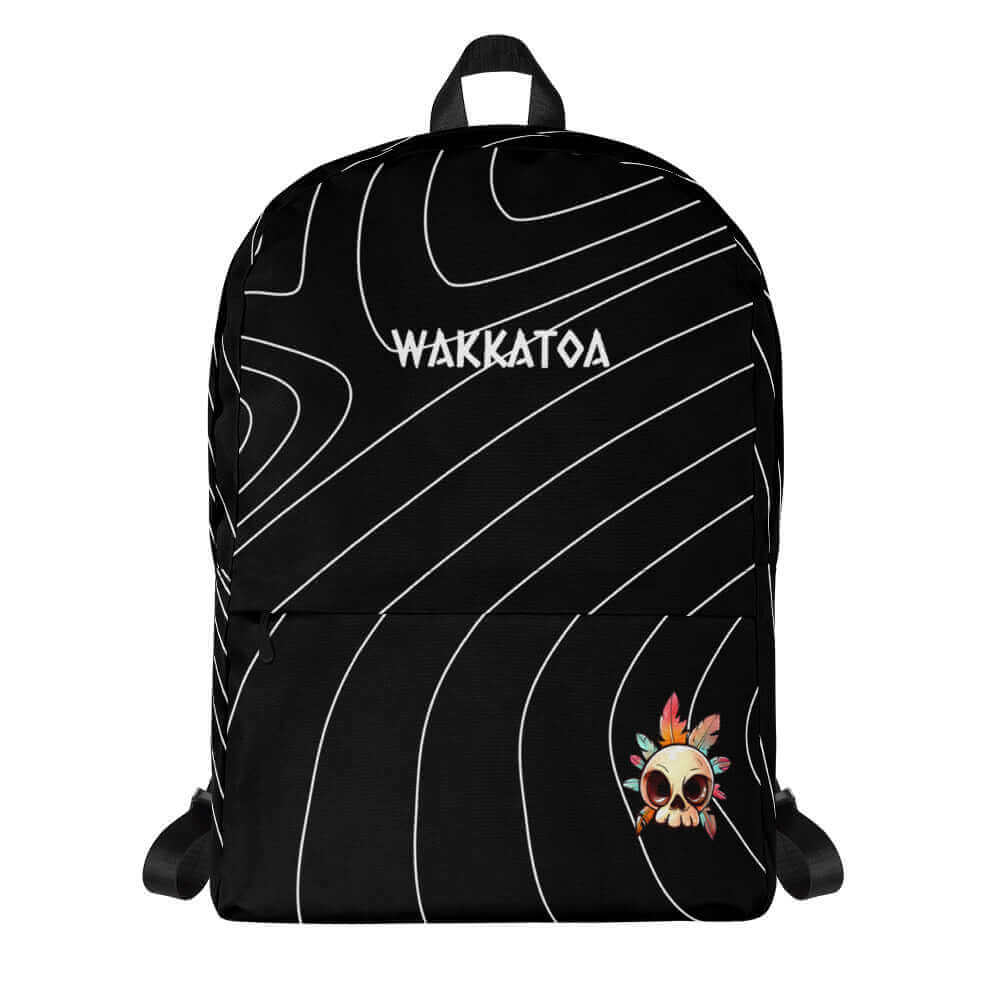 Mochila Negra - Minimalista Laptop