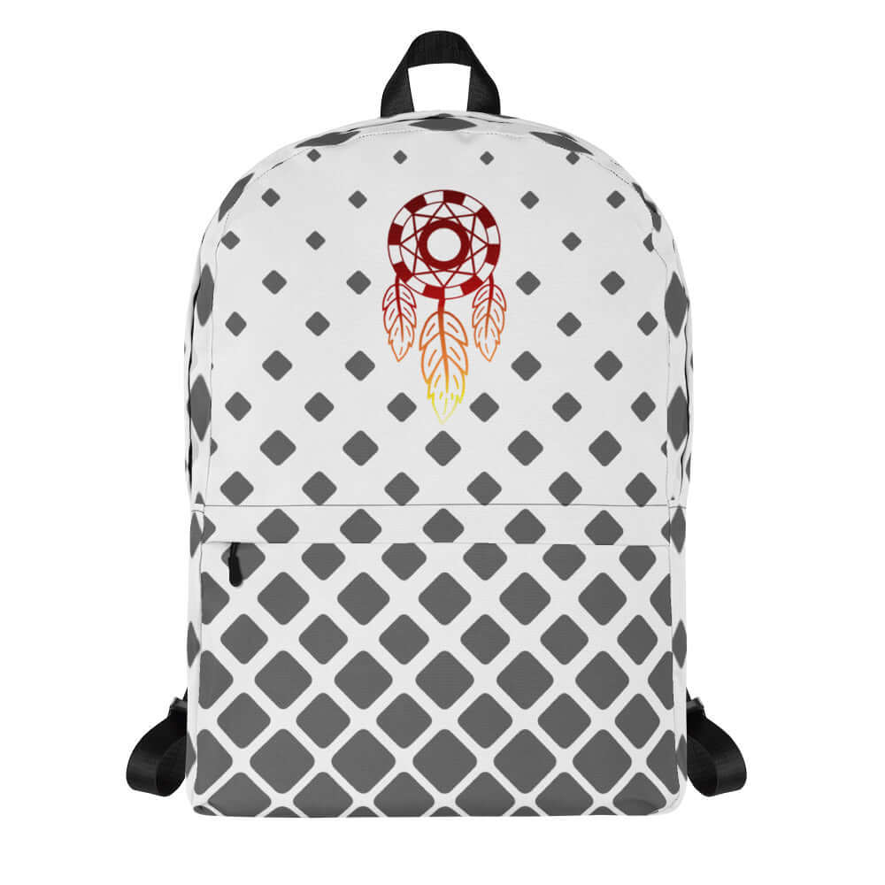 Mochila Blanca - Minimalista Laptop