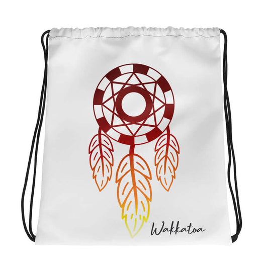 Mochila Saco de cuerdas Blanca - Atrapasueños