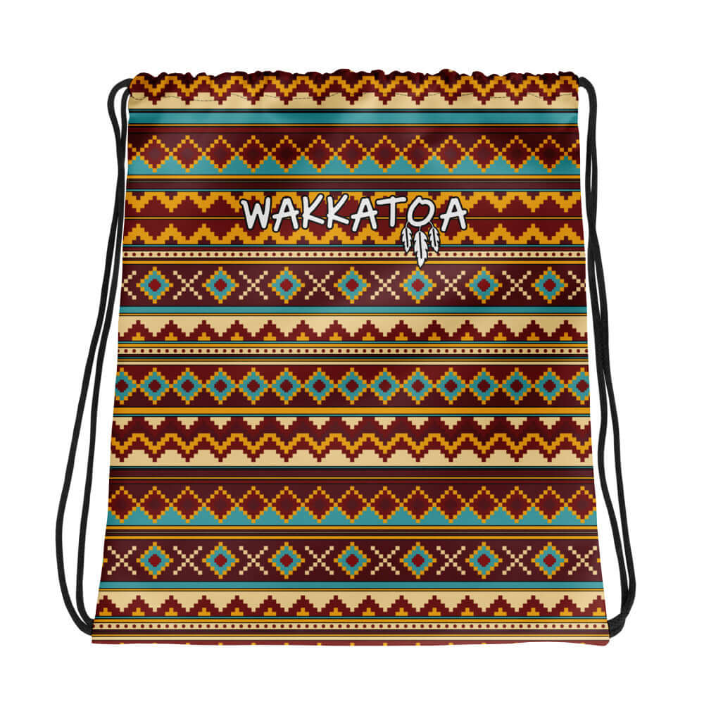 Mochila Saco de cuerdas Granate - Etnica