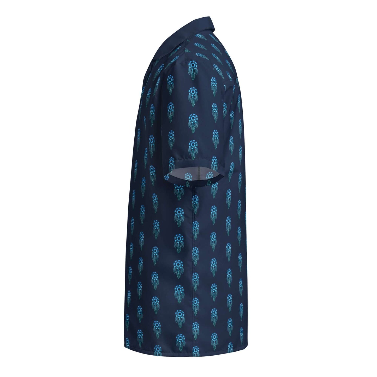 Camisa de manga corta azul de Hombre - Atrapasueños Playera