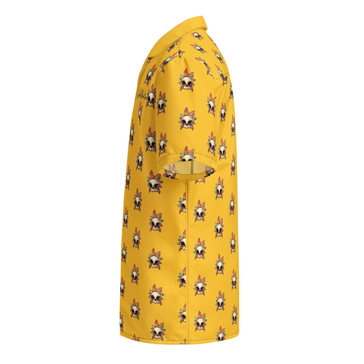 Camisa de manga corta Amarilla
