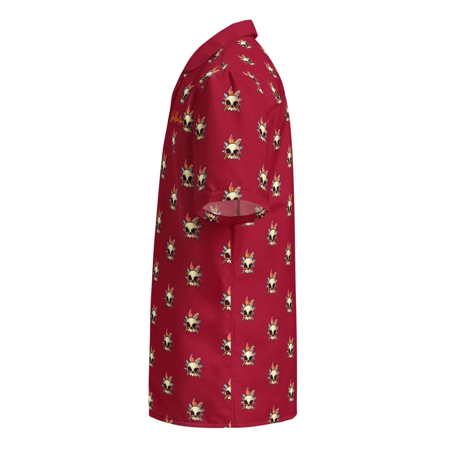 Camisa de manga corta Roja