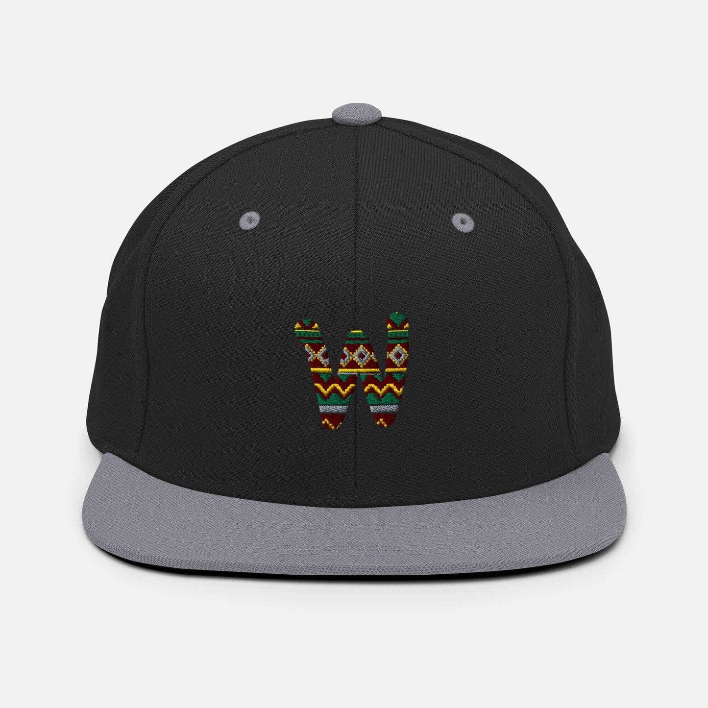 Gorra Gris y Negra Plana - Flat Cap