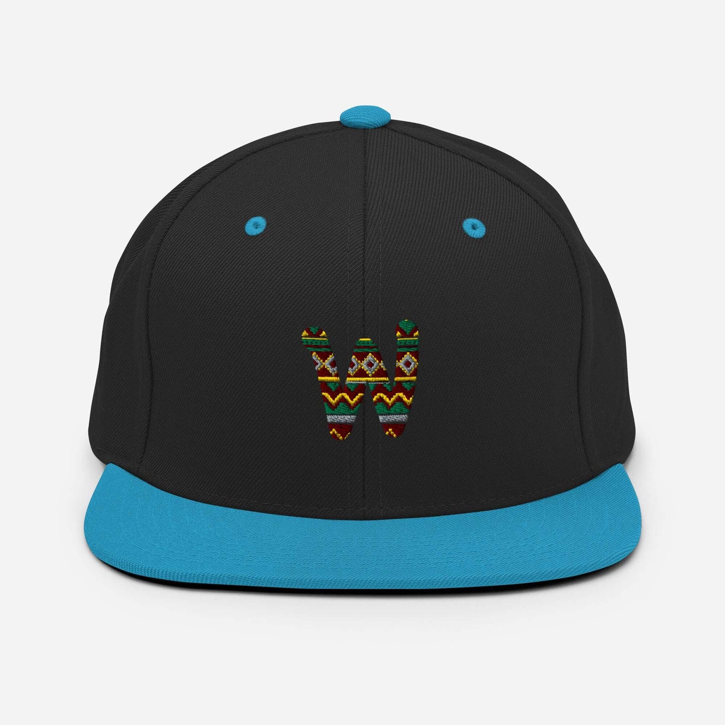 Gorra Azul y Negra Plana - Flat Cap