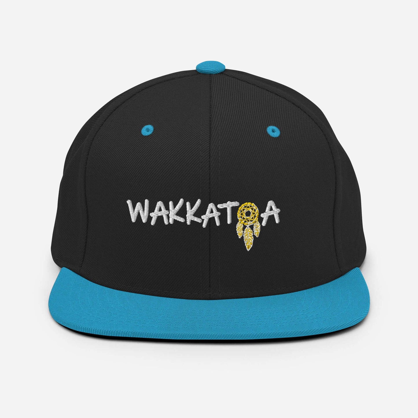 Gorra Azul y Negra Plana - Estilo Urbano