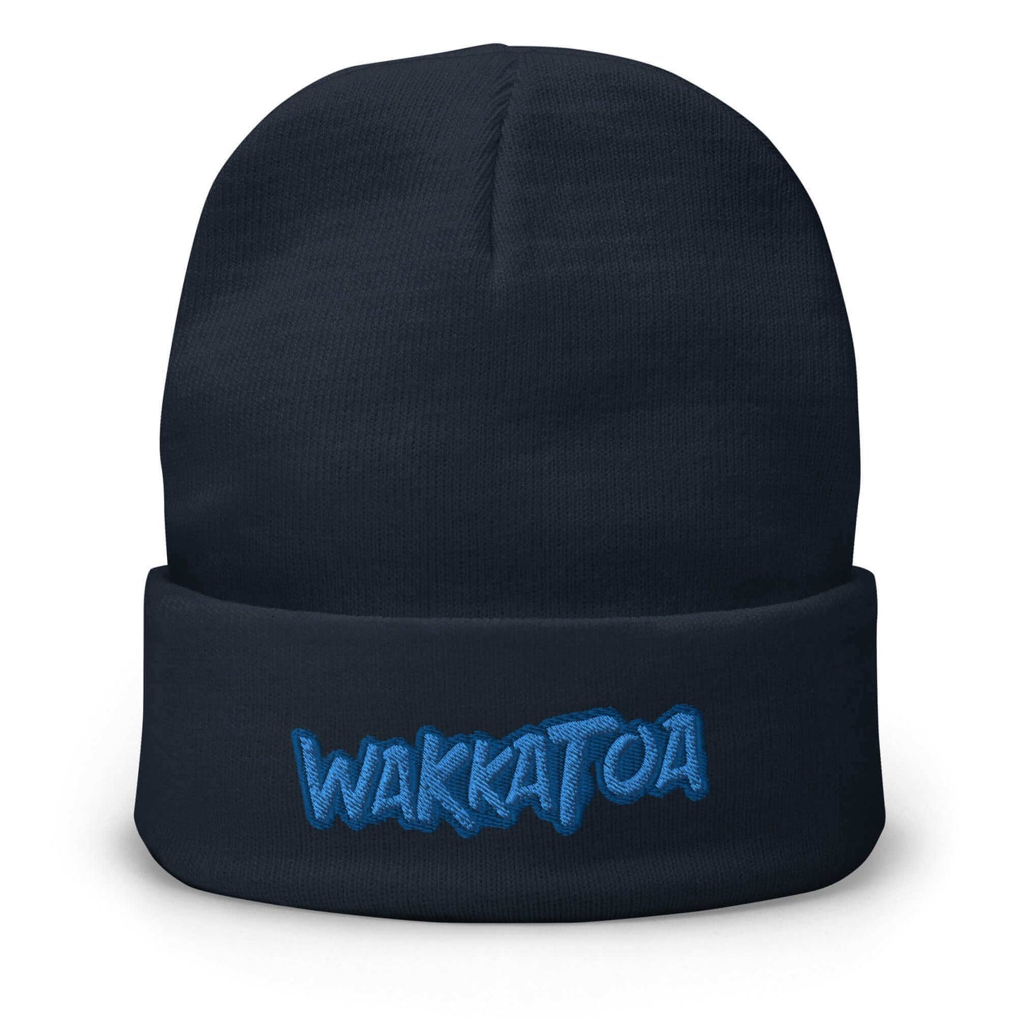 Gorro Azul Bordado esqui grafiti