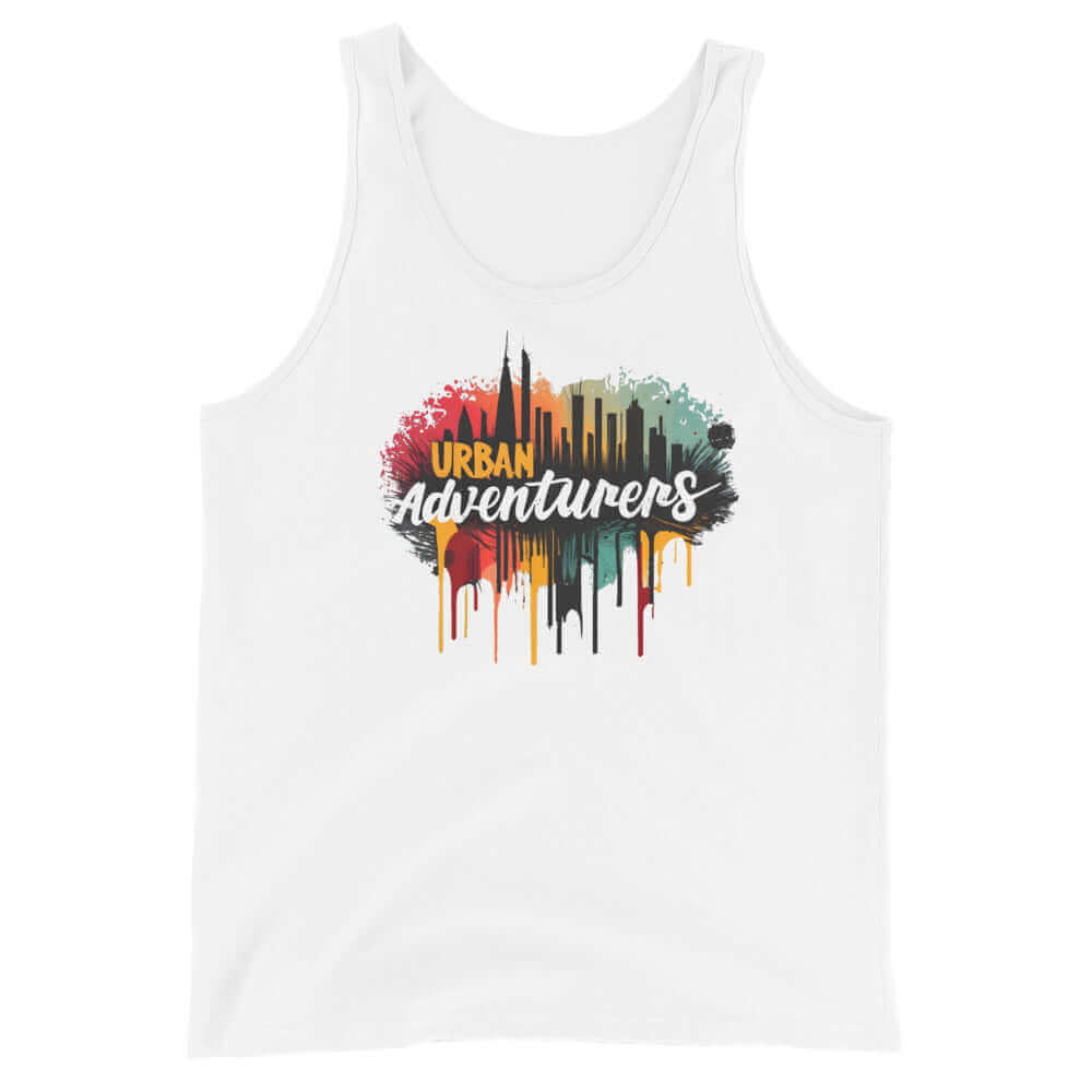 Camiseta de Tirantes para hombre Blanca - Urban Adventurers