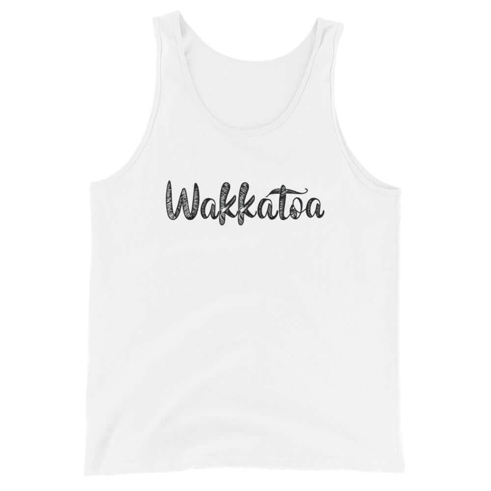 Camiseta de Tirantes para hombre Blanca - Retro