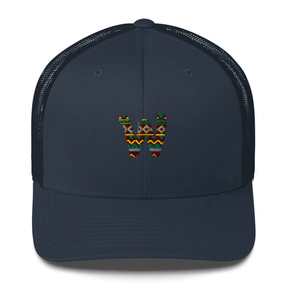 Gorra Azul Trucker - Étnica Hombre o Mujer