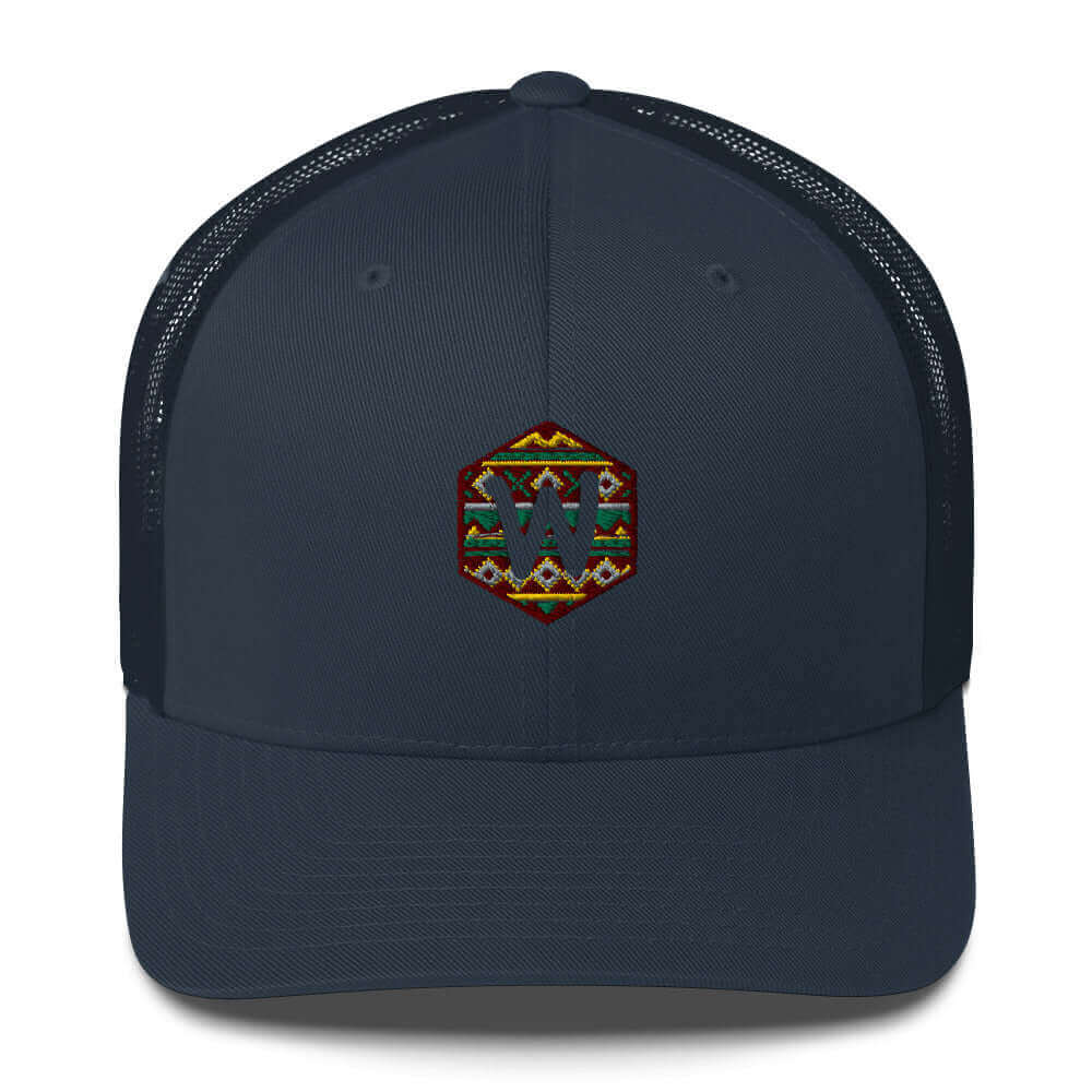 Gorra tipo trucker - Logo Hexagono