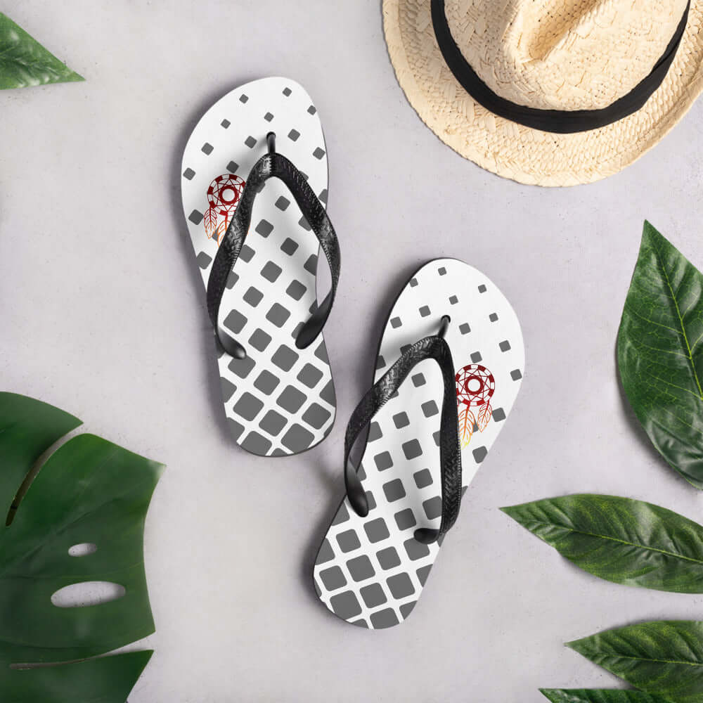 Chancletas Blancas - Originales (Gris y Amarilla)