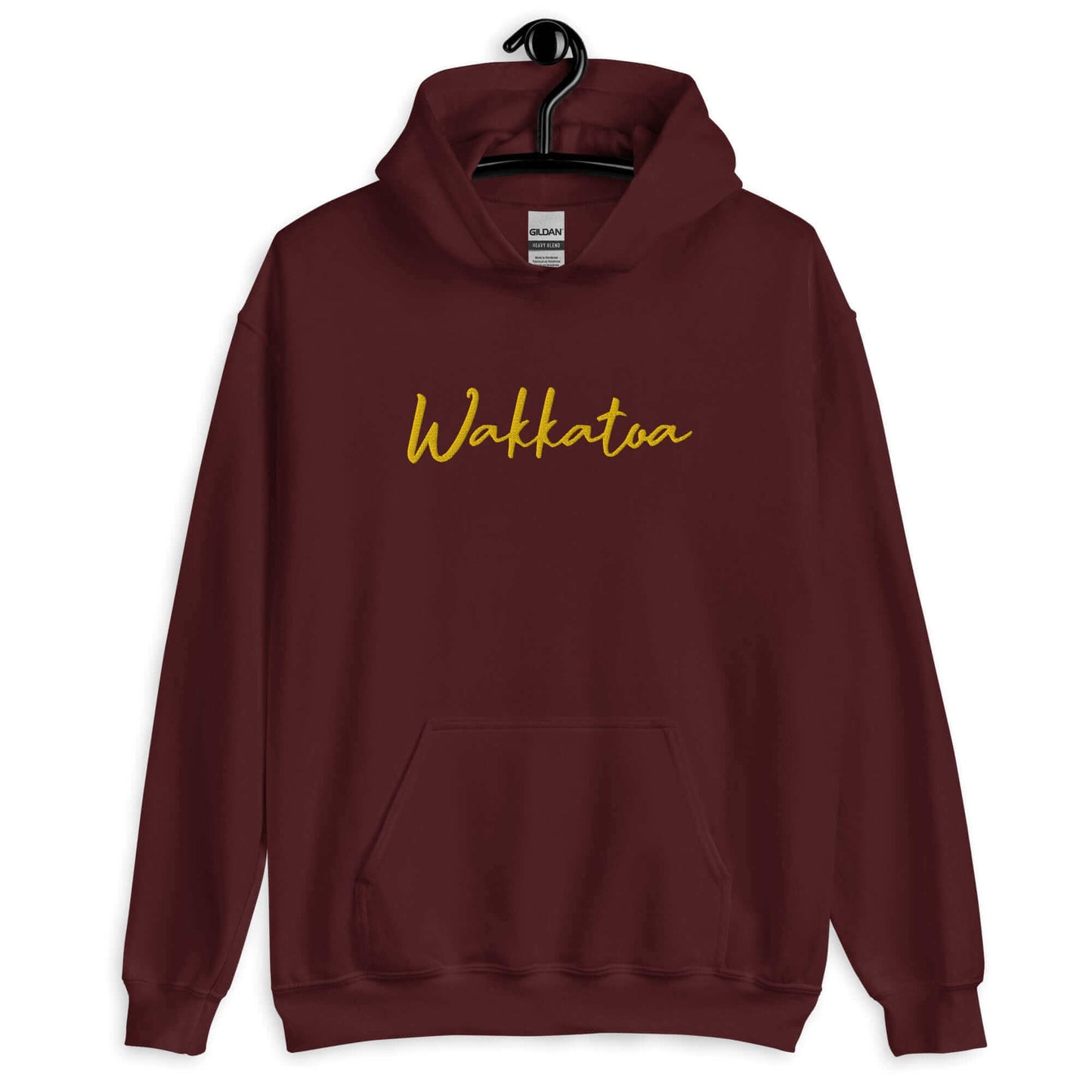 Sudadera Granate Hombre o Mujer - Logo Bordado