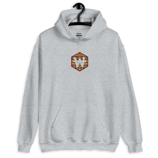 Sudadera Gris Hombre - Logo Étnico
