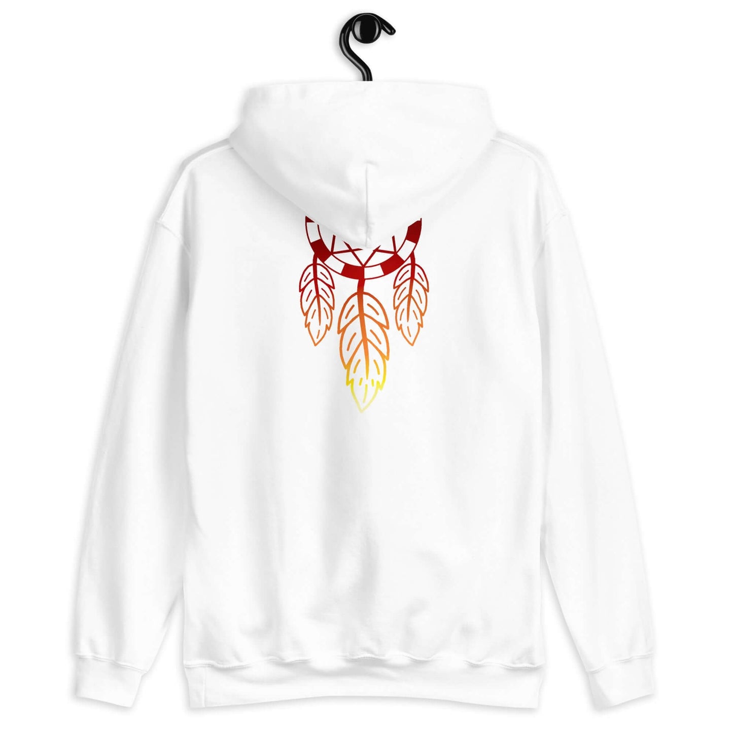 Sudadera Blanca Mujer - Atrapasueños Grafiti
