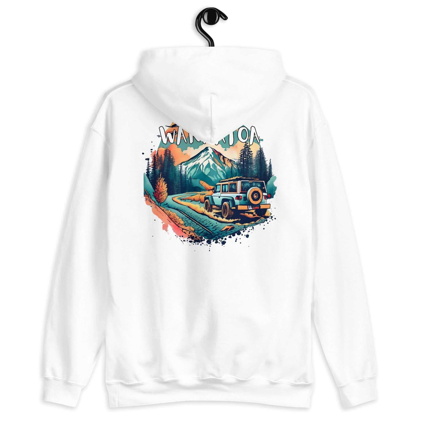 Sudadera Blanca Hombre o Mujer - Isla Urbana