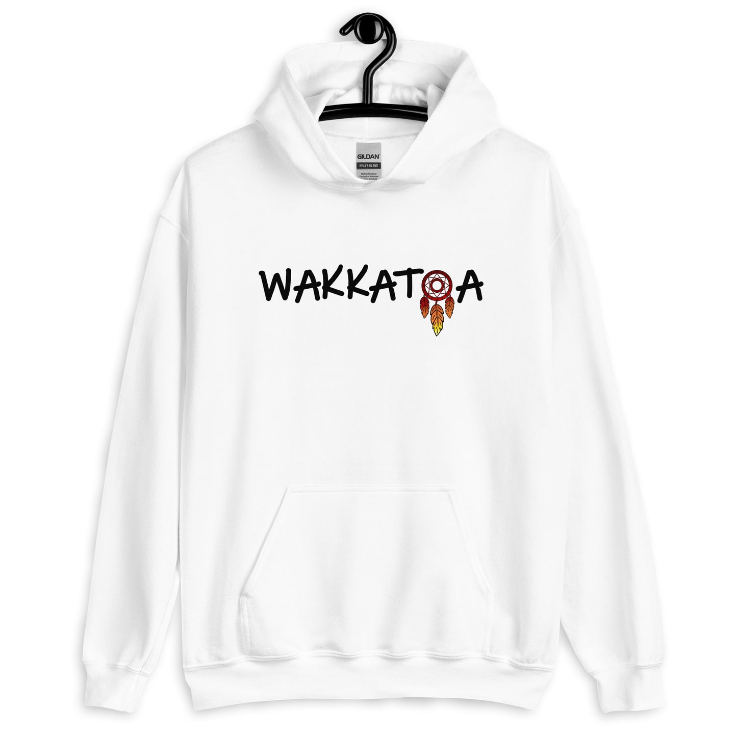 Sudadera Blanca Hombre o Mujer - Logo Clasico Urbano