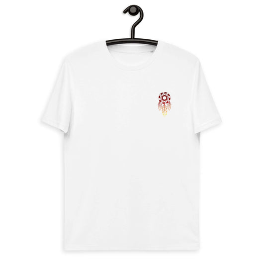 Camiseta Blanca Hombre y Mujer Atrapasueños Minimalista