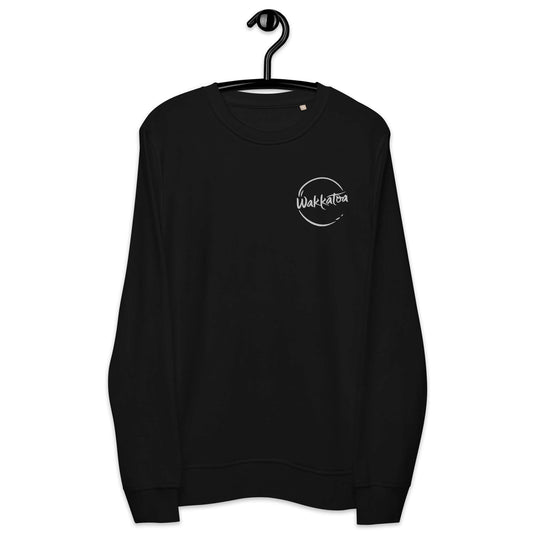 Sudadera Bordada Negra - Logo Sketch