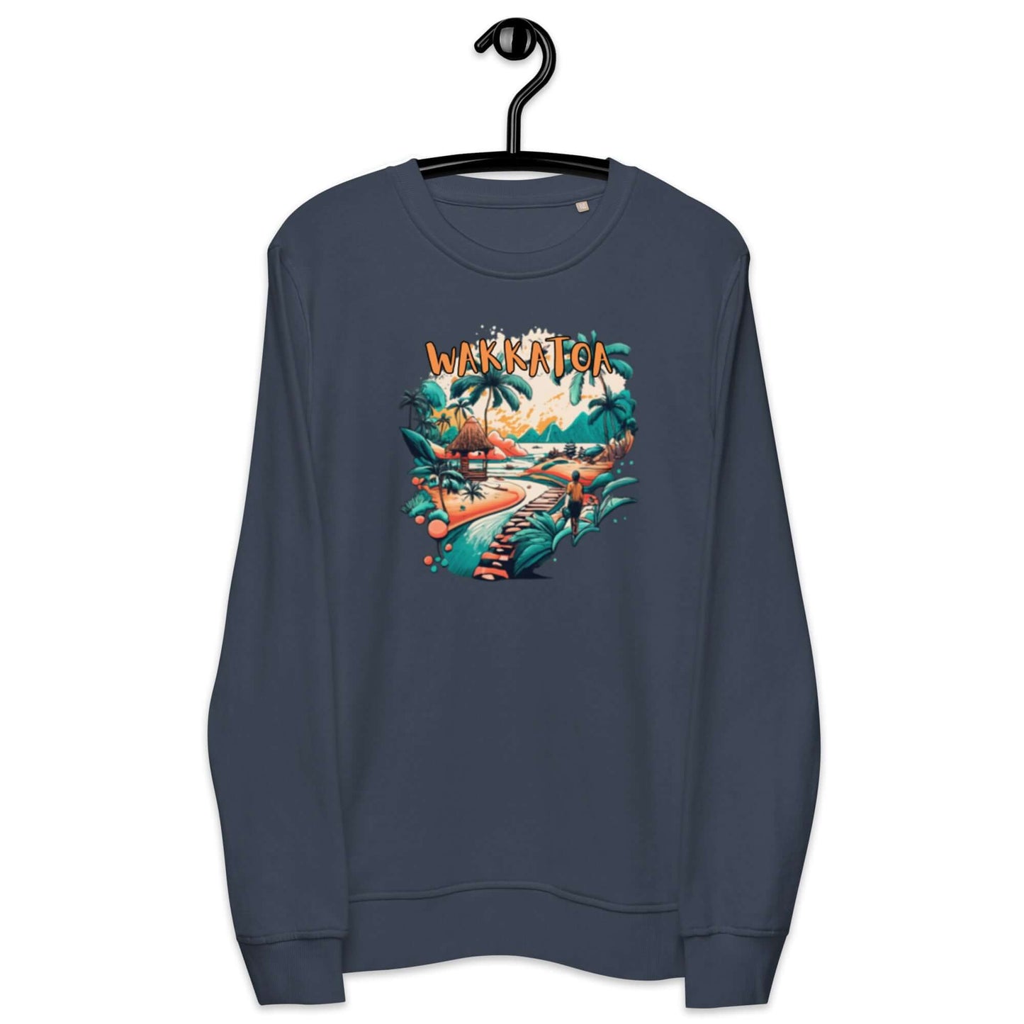 Sudadera Azul Hombre - Isla Perdida urbana