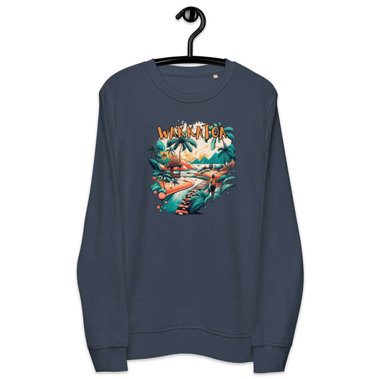 Sudadera Azul Hombre - Isla Perdida urbana