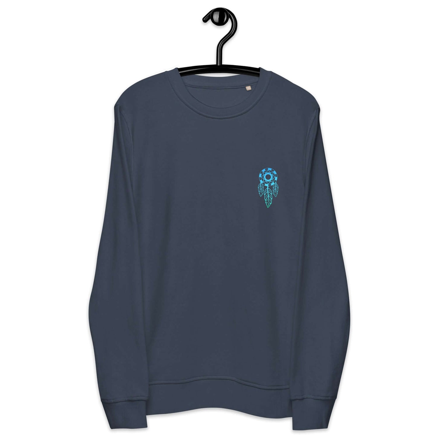 Sudadera Organica Unisex Azul - Atrapasueños