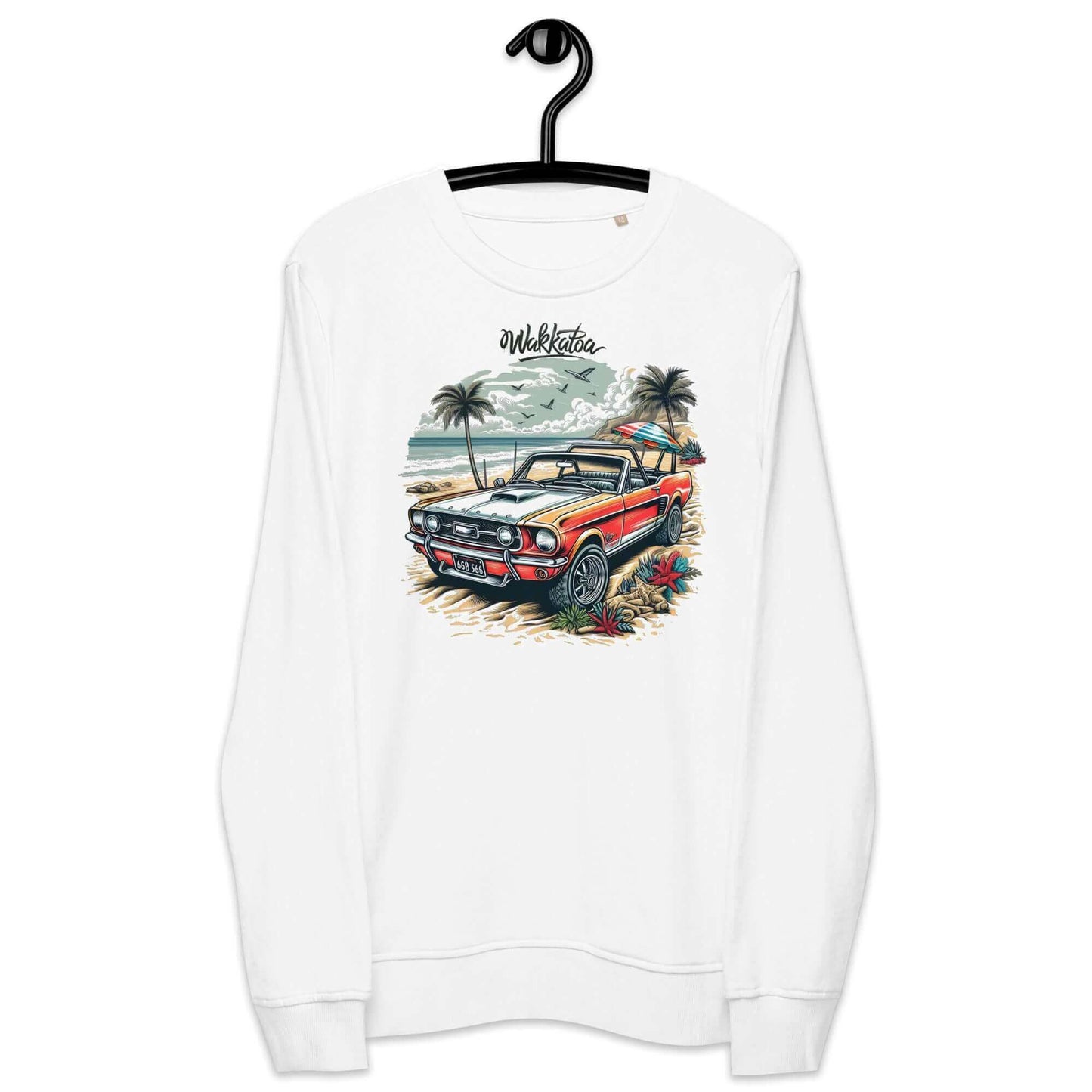 Sudadera Blanca - Coche & Surf