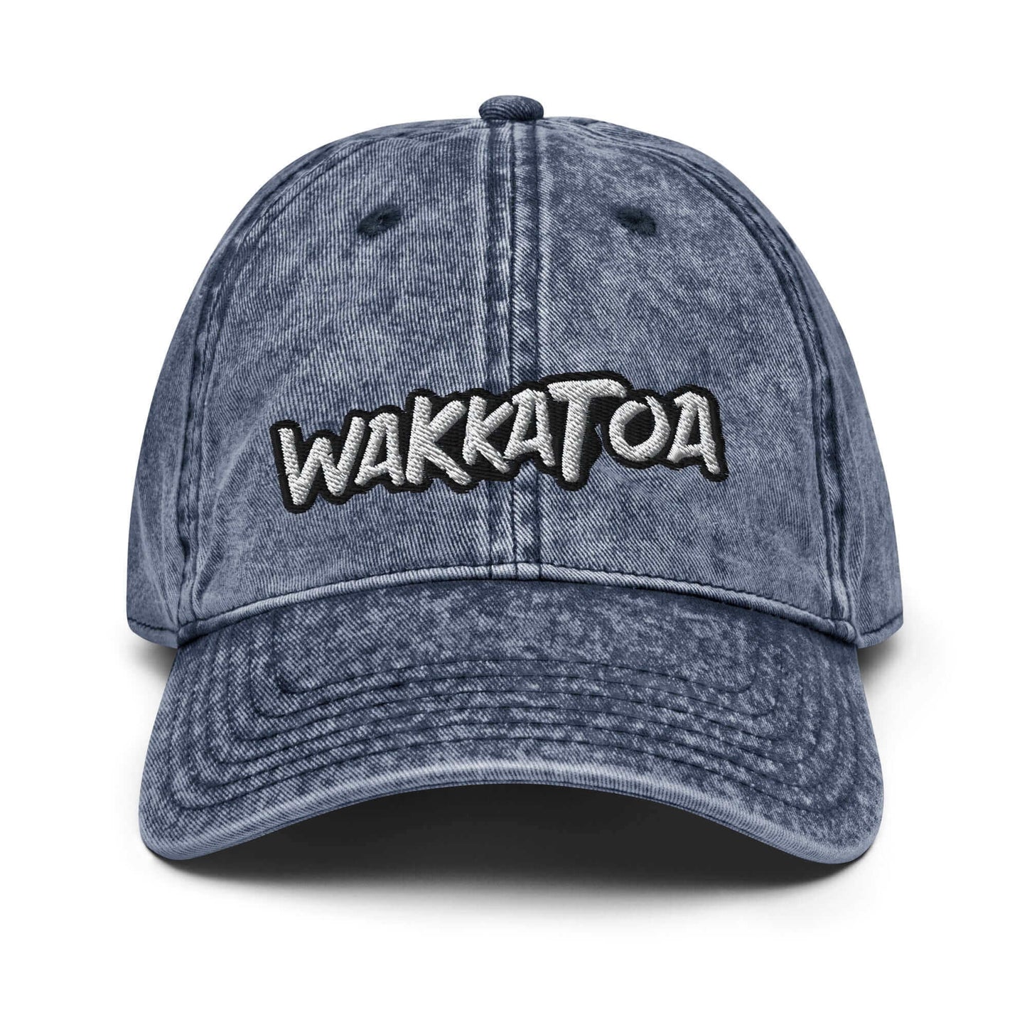 Gorra Azul Denim Baseball vintage - Logo Grafiti