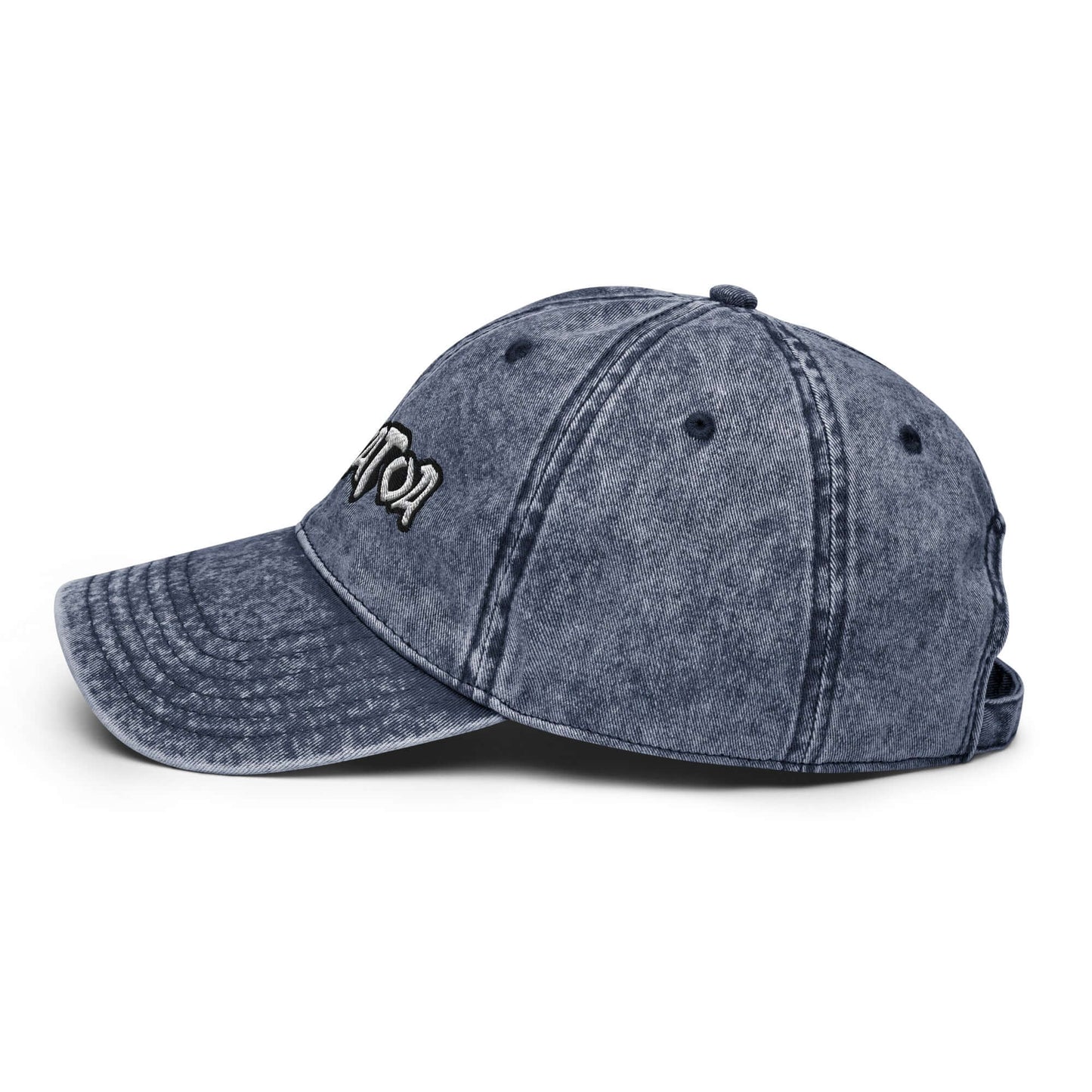 Gorra Azul Oscura Denim Baseball vintage - Logo Grafiti