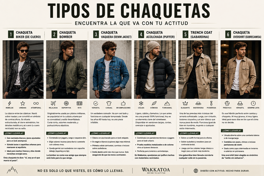Tipos de chaquetas, encuentra la que va con tu actitud