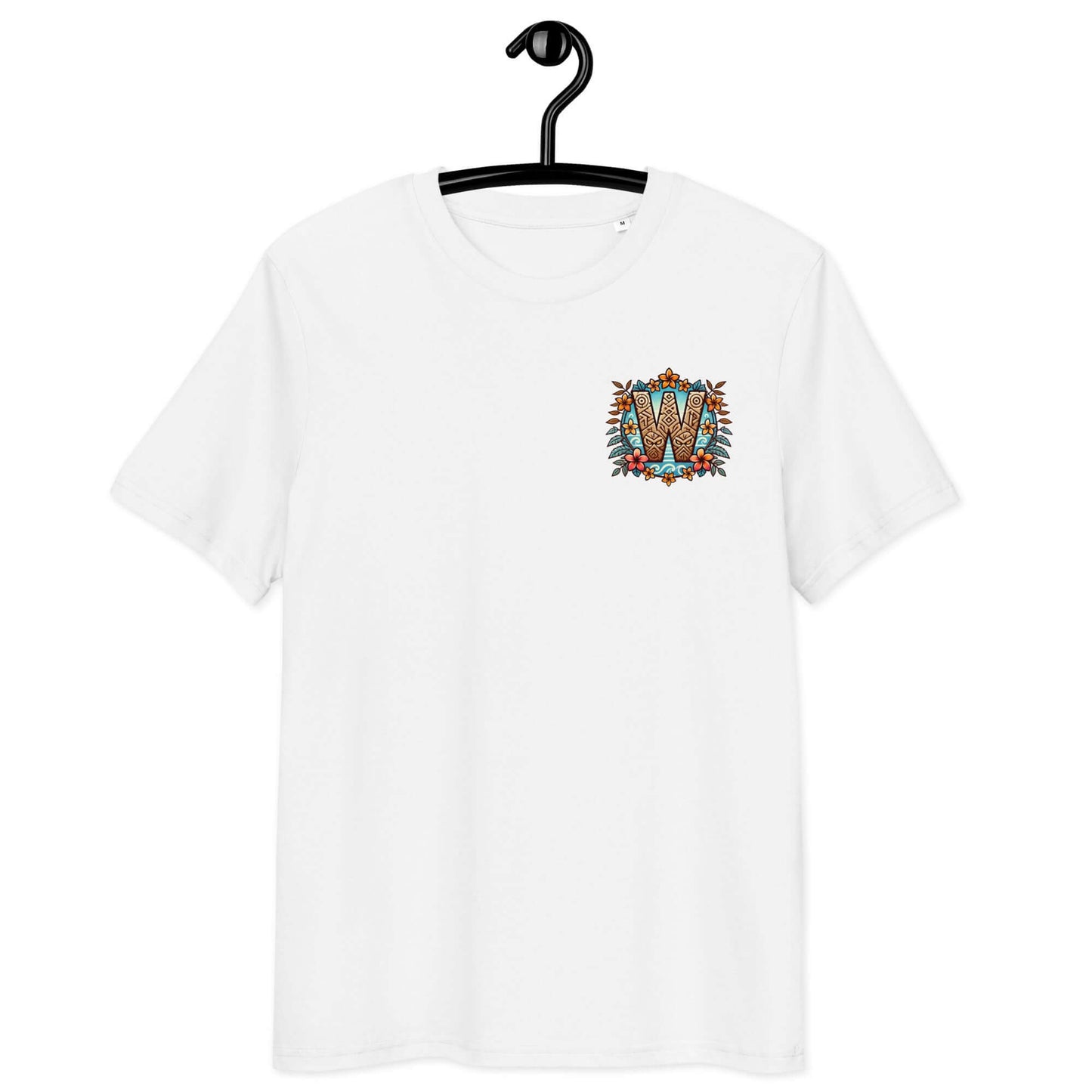 Camiseta Algodón Orgánico Blanca - W Hawaiana