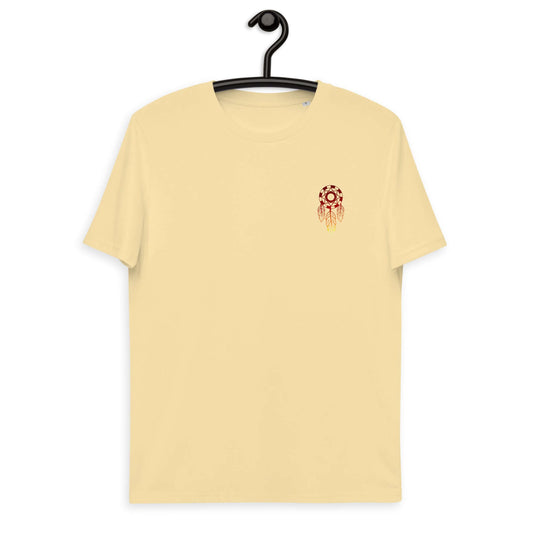Camiseta Amarilla Hombre y Mujer Atrapasueños Minimalista